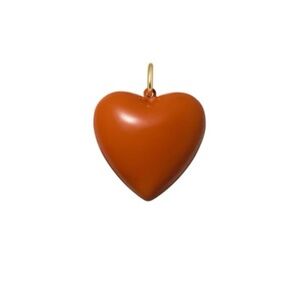 ROXANNE ASSOULIN The Big Puffy Heart Charm Sienna firm price 1.5”